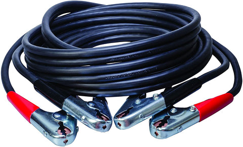 Road Power 87600108 20-Feet, 4-Gauge Heavy-Duty Booster Cable with Parrot Jaw Clamps Car Battery Jumper Cable