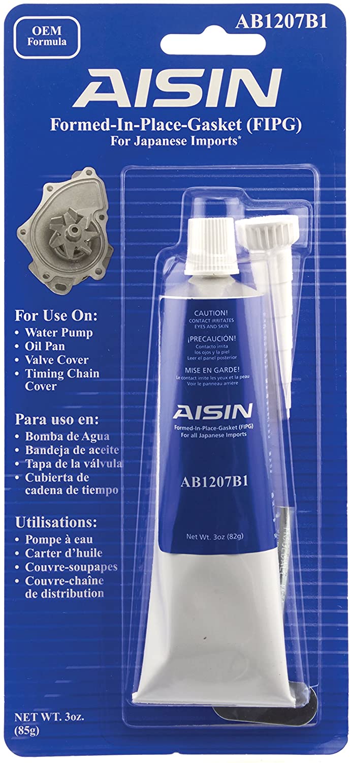 AISIN AB1207B1 Black Gasket Sealant Tube, 3 oz