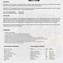 Triax Multipurpose Forklift Hydraulic & Transmission Oil - Hydrostatic Transmission & Hydraulic Oil - Fits 99% of All forklifts - Full Synthetic (1 Gallon (Pack of 1))