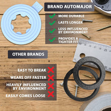 15pcs Oil Drain Plug Crush Washer Gasket Seal – 14mm Replacement for Hyundai/Kia - OEM 21513-23001 Fits Most Popular Models 2001-2022 by AUTOMAJOR