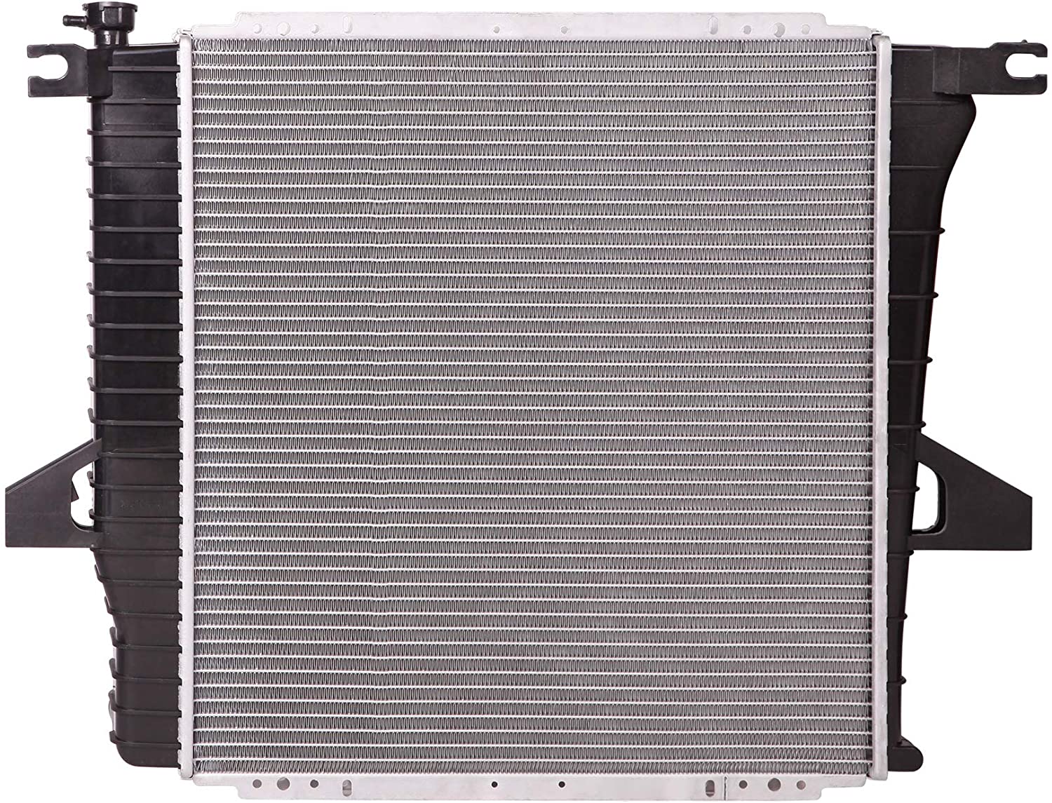 Lynol Cooling System Complete Aluminum Radiator Direct Replacement Compatible With 1998-2001 Ford Ranger Mazda B2500 Pickup Truck L4 2.5L