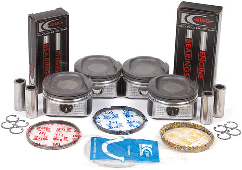 Evergreen PSBR2024/0/2/2 Compatible With 98-08 Toyota Celica Corolla MR2 Pontiac 1.8L Engine Piston Set Main Rod Bearings