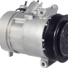 AUTEX AC Compressor & A/C Clutch CO 30011C Compatible with Caliber 2009 1.8L/Caliber 2009 2010 2011 2012 2.0L 2.4L/Compass & Patriot 2009 2010 2011 2012 2013 2014 15 16 17 2.0L 2.4L