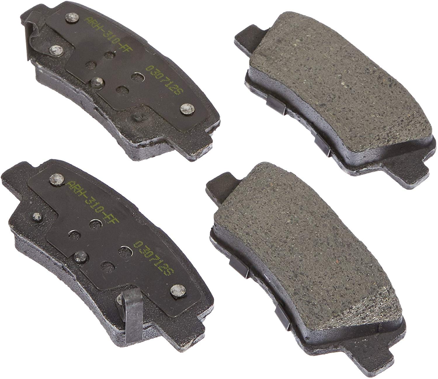 Raybestos SGD1544C Service Grade Ceramic Disc Brake Pad Set