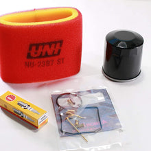 Kawasaki KVF300 Prairie 300 2000-2002 Tune-up Kit (Air & Oil Filter, Carburetor Rebuild Kit, Spark Plug)