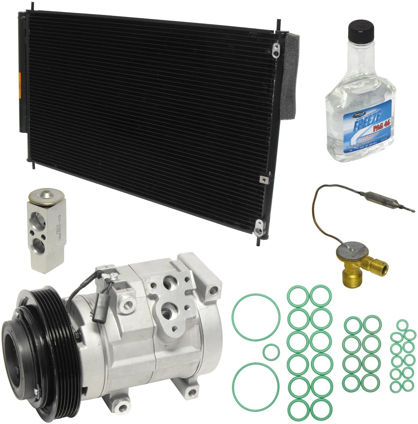UAC KT 1962A A/C Compressor and Component Kit, 1 Pack