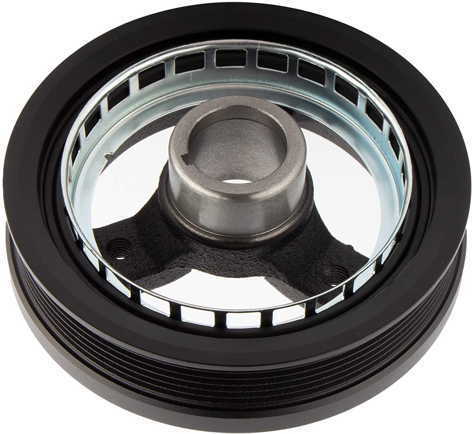 BOXI Harmonic Balancer Crankshaft Pulley Fits for Select 1994-2005 Buick Century Rendezvous Chevy Impala Lumina Malibu Oldsmobile Alero Pontiac Aztek Grand Am Grand Prix 3.1L 3.4L 24504609 594-148