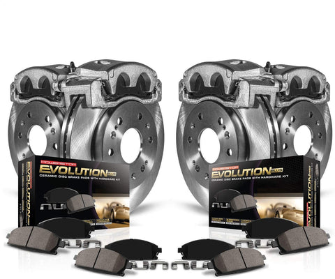 Power Stop KCOE2058 Autospecialty 1-Click OE Replacement Brake Kit with Calipers