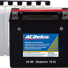 ACDelco ATX20BS Specialty AGM Powersports JIS 20-BS Battery