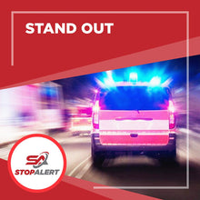 Stop-Alert FastWagger 72 Electronic Wig Wag Alternating Flasher Relay - Waterproof Universal Emergency Police Ambulance Car Controller LED Strobe Light Box Kit- Universal WigWagger 12-24V