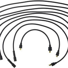 PerTronix 708102 Flame-Thrower Black Custom Fit Spark Plug Wire for 8 Cylinder GM