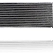 Radiator - CSF For/Fit 17-19 Chevrolet Cruze-Sedan 1.4L Turbo/1.6L Turbo-2nd Design 17-19 Hatcback-1.4L Turbo 2nd Design - Plastic Tank, Aluminum Core - 39116554