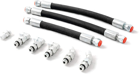 GXP High Pressure Oil Pump (HPOP) Hoses Lines & Fittings Set Compatible with 1999-2003 Ford 7.3 Powerstroke Diesel 7.3L