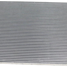 Kool Vue KVAC4688 A/A/C Condenser (2015-17 Ford Mustang 3.7L/5.0L GT/V6)