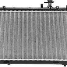 DNA Motoring OEM-RA-2980 2980 Factory Style Aluminum Core Cooling Radiator Replacement