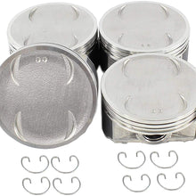 DNJ Piston Set Standard Size P715 For 99-06 Saab, Subaru / 9-2X, Baja, Forester, Impreza, Legacy, Outback 2.5L H4 SOHC Naturally Aspirated designation EJ253,EJ251