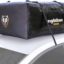 Rightline Gear Sport Jr Car Top Carrier, 10 cu ft Sized for Compact Cars, 100% Waterproof Zipper, Attaches With or Without Roof Rack, 100S50