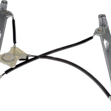 Dorman 752-014 Front Driver Side Power Window Regulator for Select Jeep Models