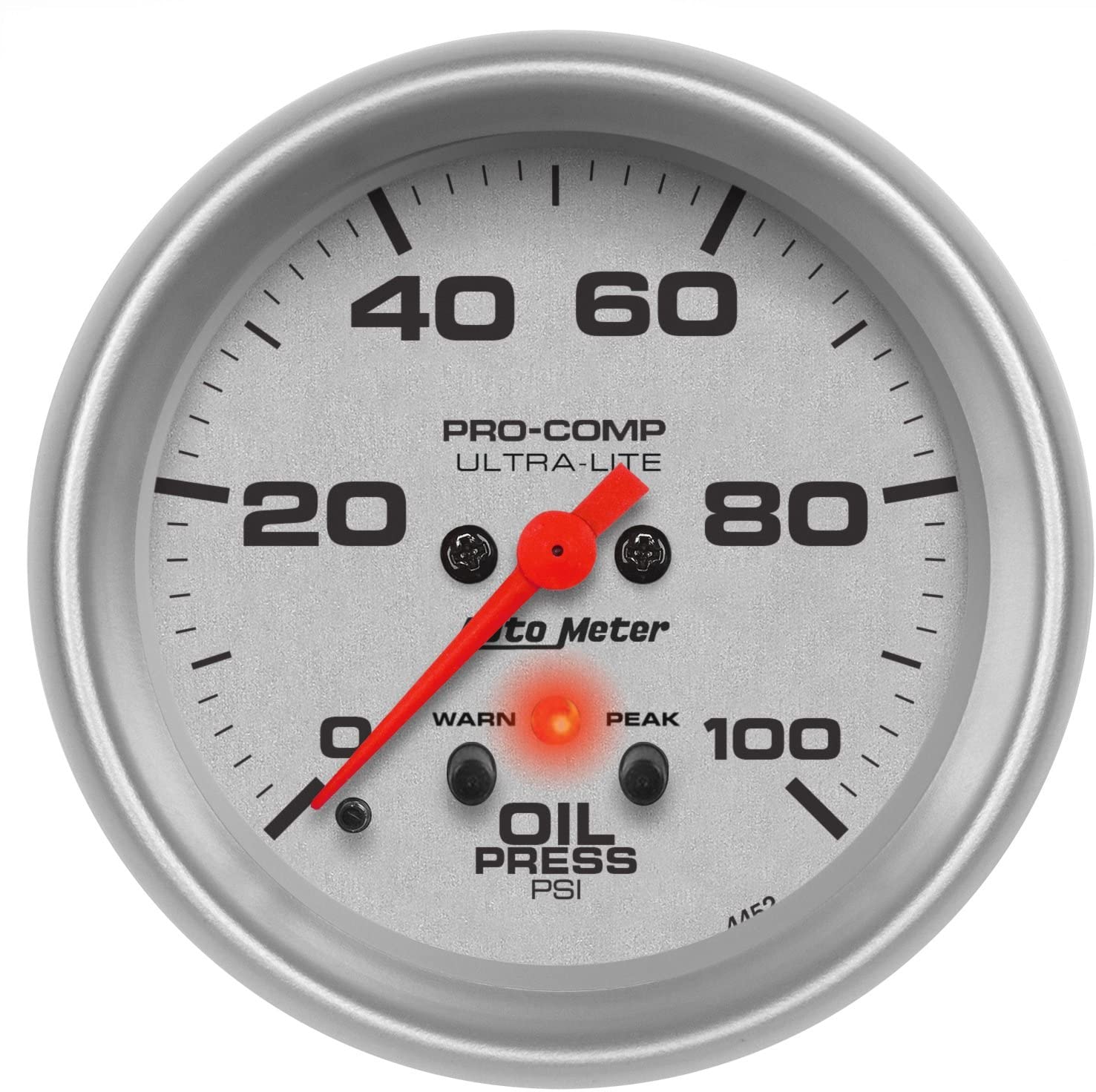 Auto Meter 4452 Ultra-Lite Electric Oil Pressure Gauge