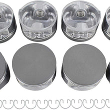 DNJ P4171 Piston Set/For 1998-2005/ Ford, Lincoln, Mercury/Aviator, Continental, Marauder, Mustang / 4.6L / DOHC / V8 / 32V / 281cid / VIN R, VIN V