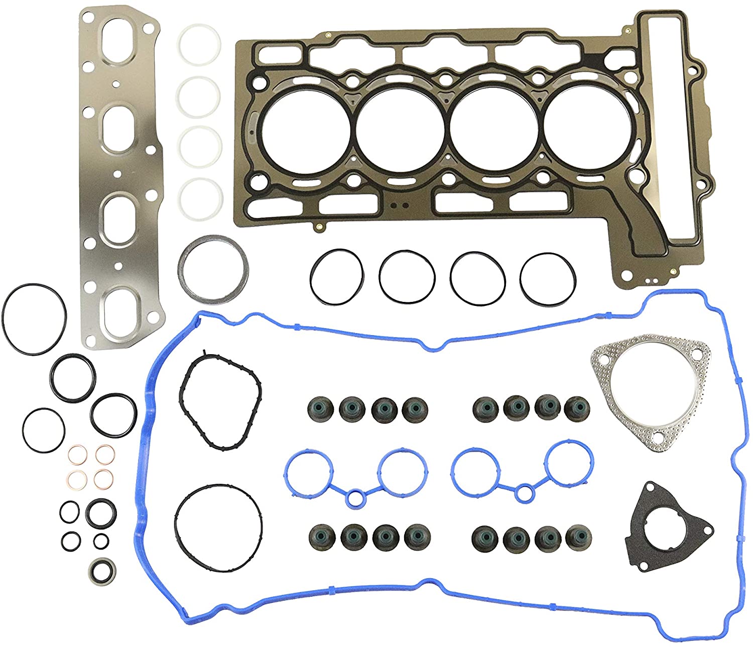 DNJ HGS830 Head Gasket Set For 07-12 Mini Cooper 1.6L L4 DOHC Turbocharged N14B16C,N14B16A