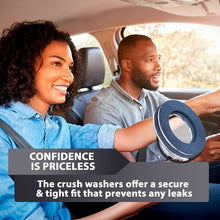 15pcs Oil Drain Plug Crush Rubber Washer Gasket Black Seal – 12mm Replacement for Buick/Cadillac/Chevrolet/GMC/Hummer/Oldsmobile/Pontiac/Saturn - OEM 12616850 Fits for GM 1975-2021 by AUTOMAJOR