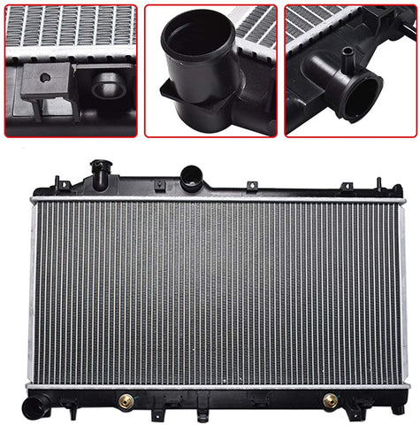 WFLNHB Radiator 2777 Replacement for 2005-2015 Subaru Legacy Impreza Outback Forester 2.0L 2.5L CU2777 13092 CU13092 Q13092