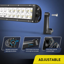 LED Light Bar Nilight 32 Inch 180W Spot Flood Combo LED Driving Lamp Off Road Lights LED Work Light Boat Jeep Lamp,2 Years Warranty
