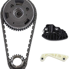 DNJ TK1163VVT Timing Chain Kit For 09-17 Chrysler, Dodge, Jeep, Ram/Charger, Challenger, Durango, Grand Cherokee, Ram 1500, Commander, 5.7L-6.4L V8 OHV Naturally Aspirated
