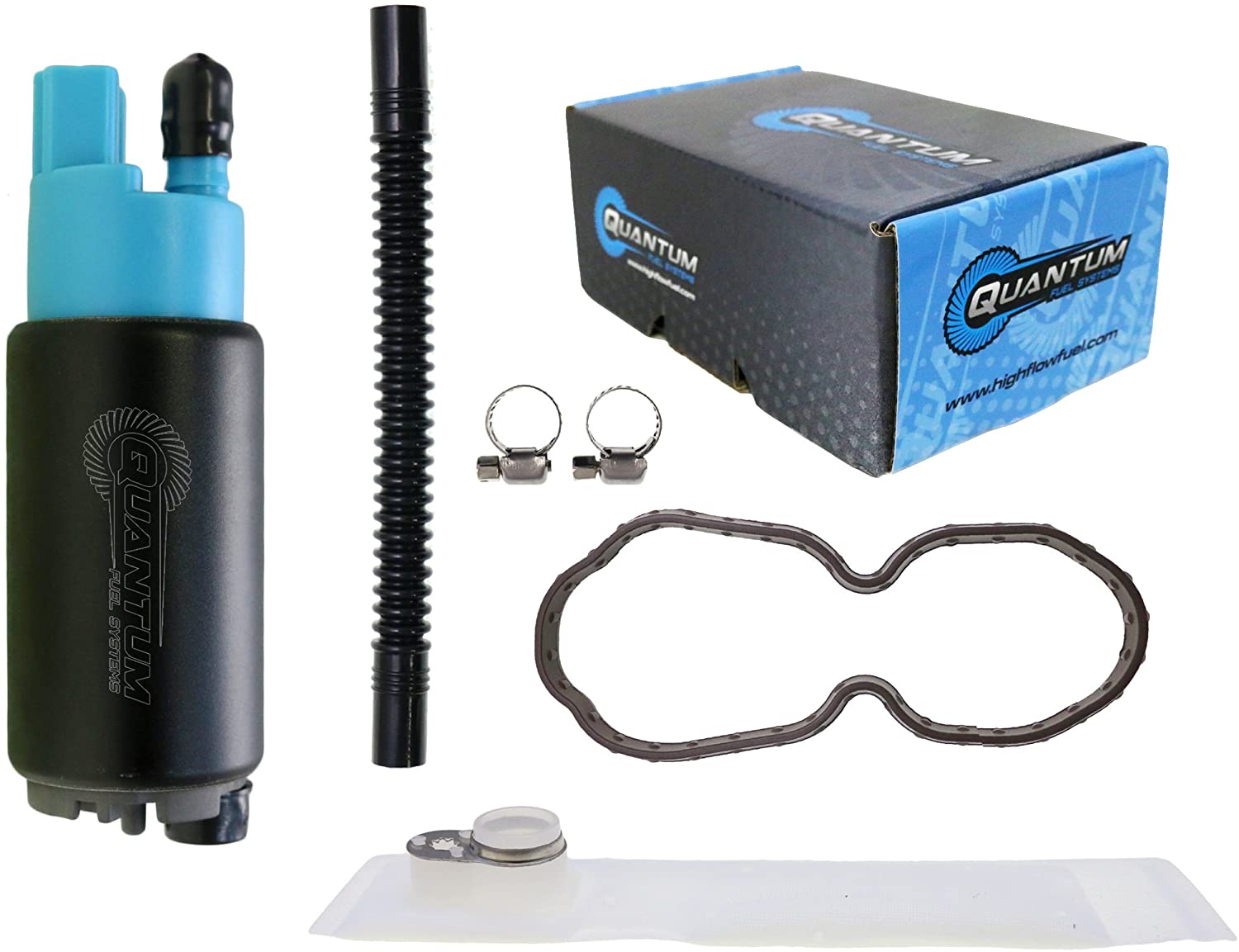 HFP-382-HD2T Fuel Pump with Strainer and Tank Seal Replacement for Harley-Davidson Sportster XL 1200 x Low Nightster Roadster Superlow Seventy Two Forty Eight XL 50 (2007-2018) Replaces 6210901
