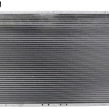 Rareelectrical NEW RADIATOR ASSEMBLY COMPATIBLE WITH GMC 88-96 C1500 SUBURBAN C2500 C3500 C5000 C6000 YUKON 21372 2644 RA1217 52491623 GM3010234 CU618
