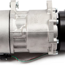 ROADFAR Air Conditioning Compressor Clutch Kit fit for CO 1206JC 1999-2001 Volkswagen Beetle Golf Jetta 1.8L 1.9L 2.0L