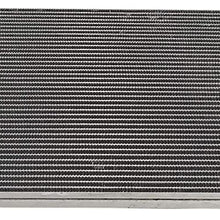 A/C Condenser Compatible with 2011-2018 Mitsubishi Outlander Sport/RVR Aluminum Core With Receiver Drier