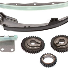 Evergreen TK3034WOPT Timing Chain Kit, Oil Pump, and Water Pump Compatible With 04-09 Nissan Altima Maxima Quest 3.5L VQ35DE