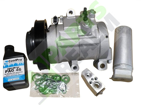 Fits 2004-2012 GMC Canyon/Chevrolet Colorado New A/C AC Compressor Kit