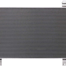 Lynol Cooling System Premium Complete Aluminum AC Condenser Replacement Compatible With 2011-2017 Camry 2013-2018 Avalon ES350 L LE SE Sport XLE XSE L4 2.5L V6 3.5L