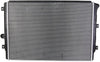 Rareelectrical NEW RADIATOR ASSEMBLY COMPATIBLE WITH VOLKSWAGEN 06-09 EOS GTI JETTA PASSAT 2.0L L4 1984CC 7635 3159 VW3010149 7635 CU2822 1K0121251AB