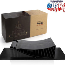 EZ RV Leveler - Curved RV/Camper/Trailer Leveling Blocks - Don't Mess with a Guess…….use The for a Level Trailer on The First Try! (for Single Axles)