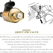 7.3 Powerstroke IPR Fuel Injector Pressure Valve 1995-2003 Ford 7.3L V8 Diesel Turbocharged Ford F-250 F-350 F-450 F-550 Super Duty E-350 E-450 E-550 Econoline Excursion #F5TZ9C968A & F81Z9C968AA
