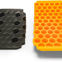 Camco 44423 RV Curved Leveler with Chock - Easy Drive-on Leveler Adds Up to 4" in Height