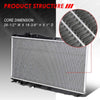 Replacement for 12-15 Honda Civic/Acura ILX MT/AT OE Style Full Aluminum Core Radiator DPI 13221