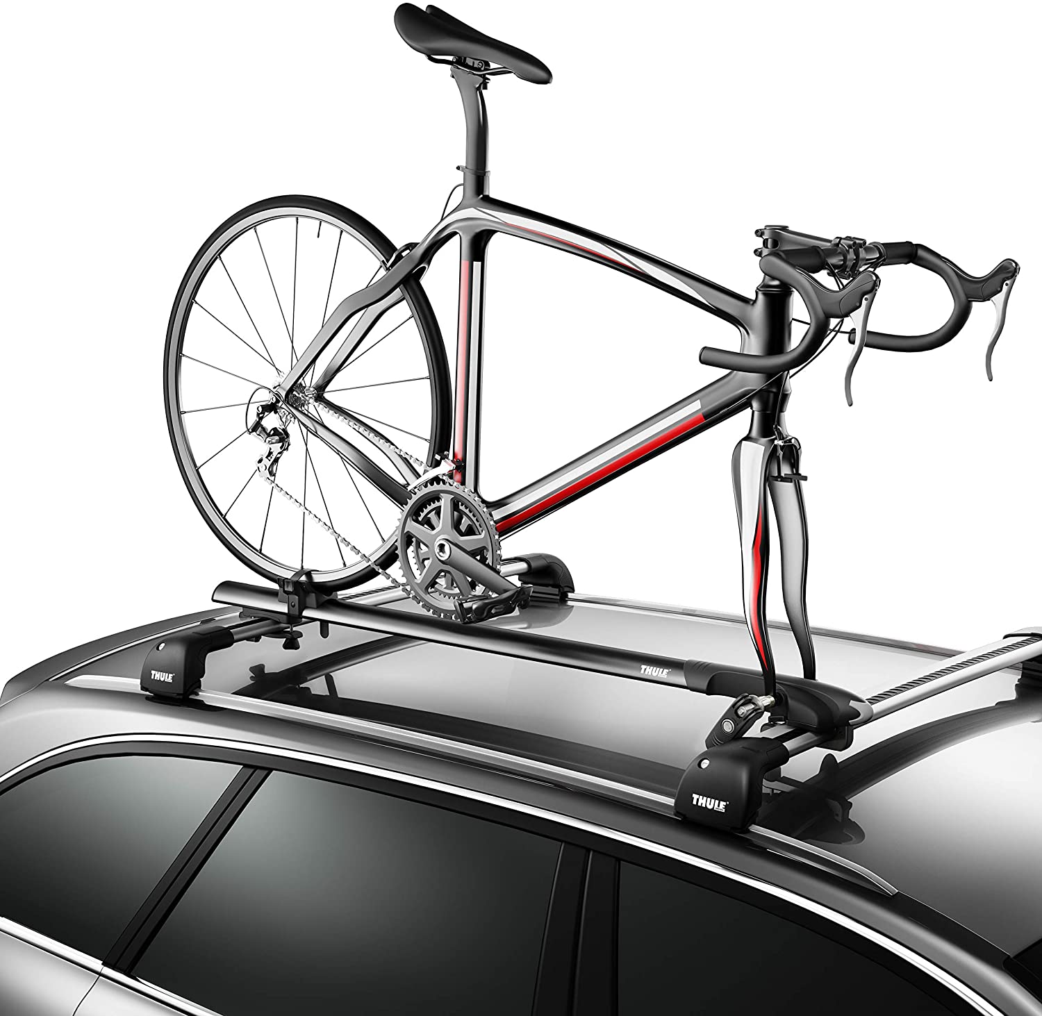 Thule Circuit Low-Profile Fork-Mount Bike Rack , Black