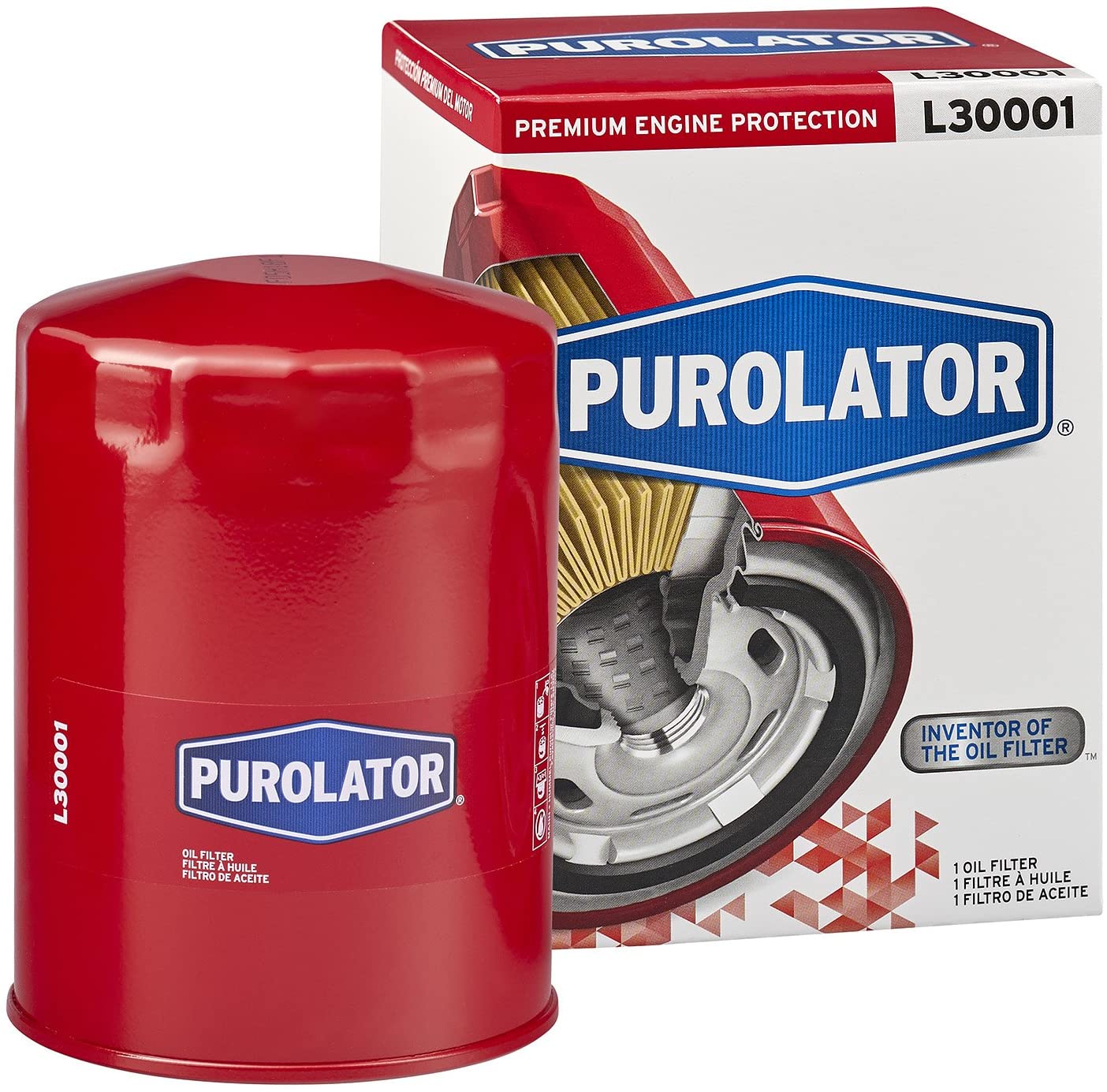 Purolator L30001 Premium Engine Protection Spin On Oil Filter