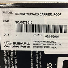 Subaru 2010-2020 Ski & Snowboard Rack KIT Ascent Forester Outback Impreza WRX Sti Crosstrek SOA567S010 Thule OEM