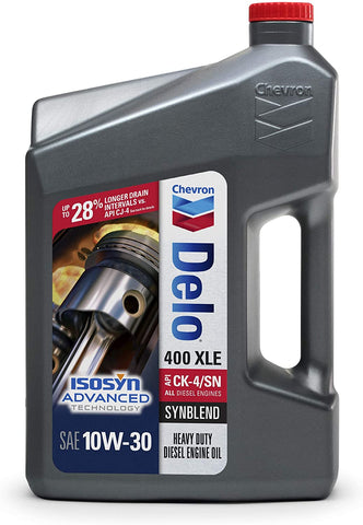 Delo 257000470 400 XLE 10W-30 Synblend Motor Oil - 1 Gallon