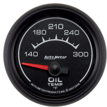 Auto Meter 5948 ES 2-1/16" 140-300 Degree F Short Sweep Electric Oil Temperature Gauge