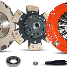Clutch Conversion Flywheel Kit compatible with Frontier Xe S Sv Se Extended Crew Cab Pickup 2005-2017 2.5L L4 GAS DOHC Naturally Aspirated