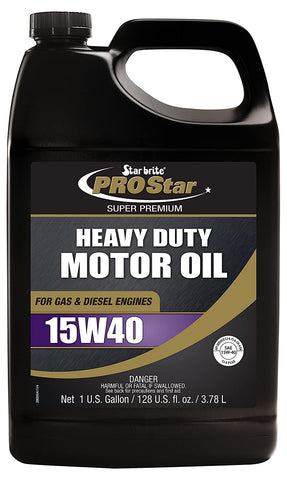 Star brite Pro Star Super Premium Heavy Duty Motor Oil SAE 15W 40-1 gal