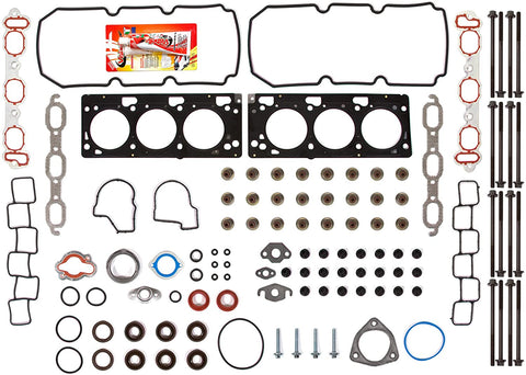 Evergreen HSHB8-30135E Cylinder Head Gasket Set Head Bolt