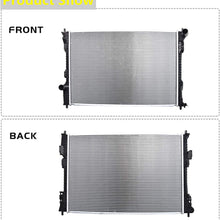 WFLNHB Radiator 13364 Replacement for 2014 2015 2016 2017 Ford Explorer 3.5l V6 13445 3666 3667